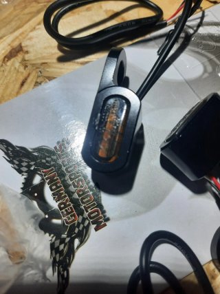 Mini Intermitentes LED Harley Davidson Homologados