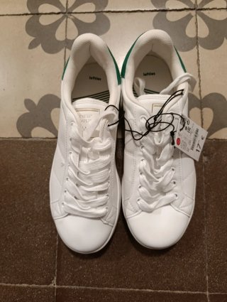 Zapatillas Lefties Blancas y Verdes