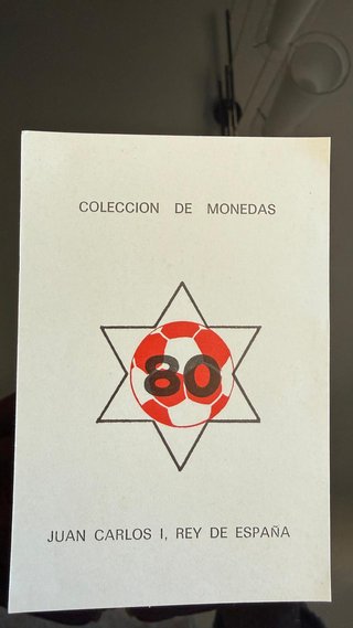Cartera Mundial España 82 Juan Carlos I