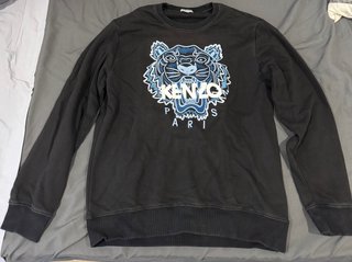 Sudadera Kenzo Negra Tiger
