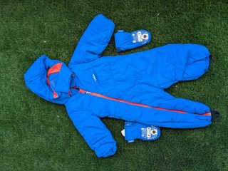 Mono de esquí Wedze azul con manoplas