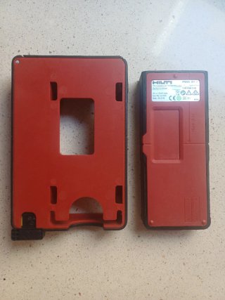 Receptor Láser Hilti PMA31+Soporte protector PRA81