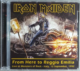 Iron Maiden From Here To Reggio Emilia Live 2 CD