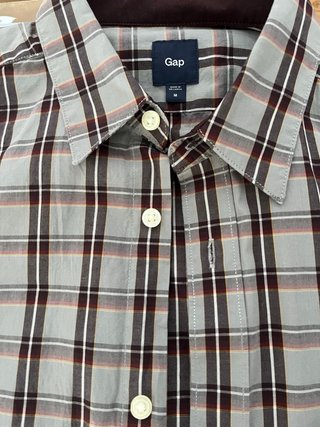 Camisa cuadros Gap Talla M