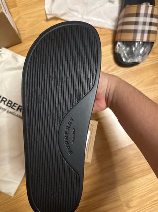 Chanclas Burberry