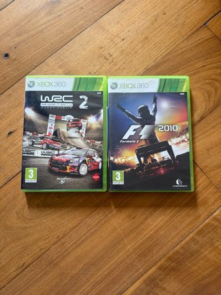 Xbox 360 – F1 2010 + WRC 2 Rally