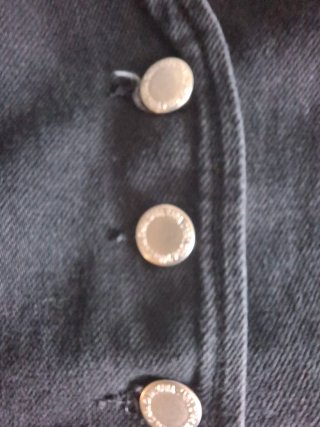 Chaleco vaquero ZARA negro talla única