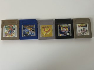 Lote 5 Juegos Nintendo Game Boy