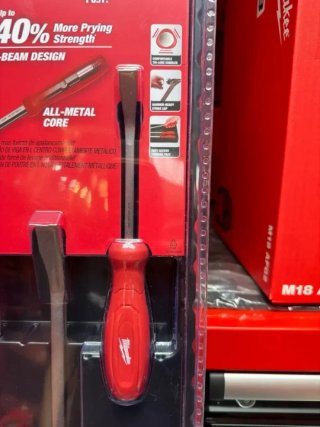 Milwaukee Juego 4 Palancas Pry Bar Set