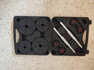 Kit Mancuernas 20kg Bodybuilding Decathlon