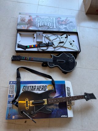 Set de 3 Guitarras Guitar Hero