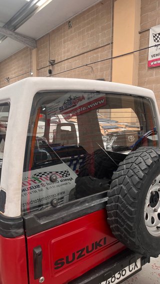 Hard top techo de fibra para suzuki samurai