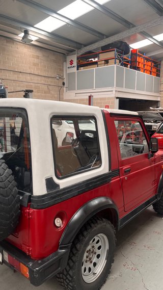 Hard top techo de fibra para suzuki samurai