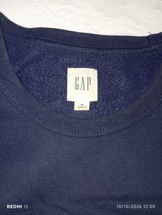 Estupenda Sudadera GAP Azul Original