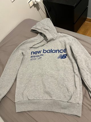 Sudadera new balance mujer XS gris