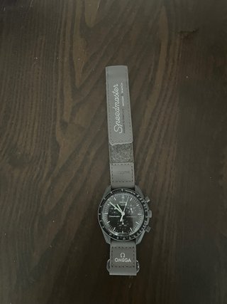 Omega x Swatch Bioceramic MoonSwatch Negro/Gris