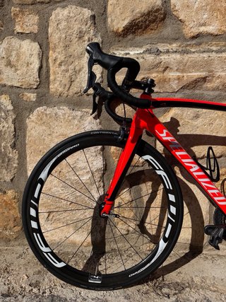 Bicicleta Specialized Tarmac Roja
