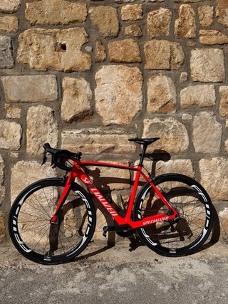 Bicicleta Specialized Tarmac Roja