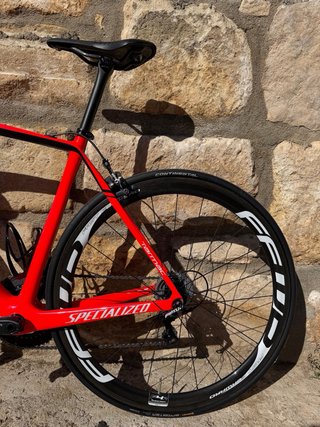 Bicicleta Specialized Tarmac Roja