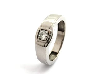 E1807256-0 Sortija Oro 18k Con Diamante