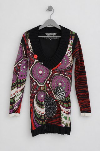 Vestido punto Desigual Talla S