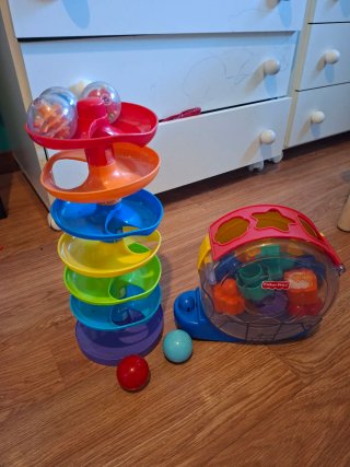Set de 2 Juguetes Infantil nenittos, Fisher price.