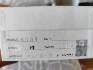 Zapatos Gongo & Vidal Blanco Roto y Verde
