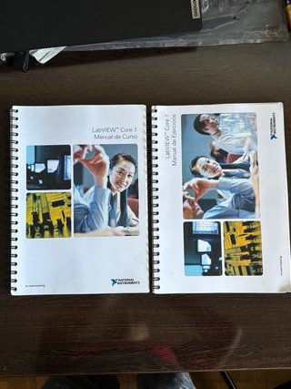 Libros LabVIEW Core 1, Core 2 y Core 3 + CD