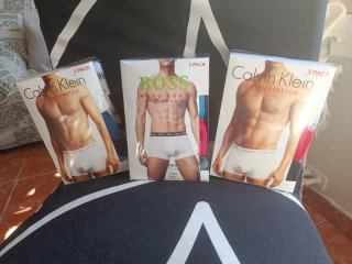 Lote Ropa Interior Hombre BOSS y Calvin Klein