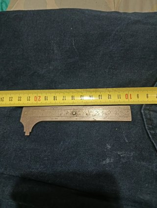 Pie de Rey Calibre Antiguo Bolsillo