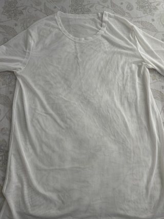Camisón transparente blanco talla única.