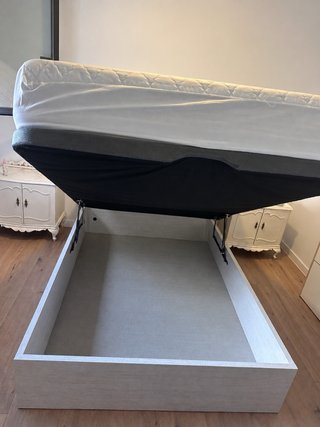 Canapé abatible con colchón Flex y almohada