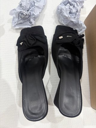 Sandalias de vestir negras