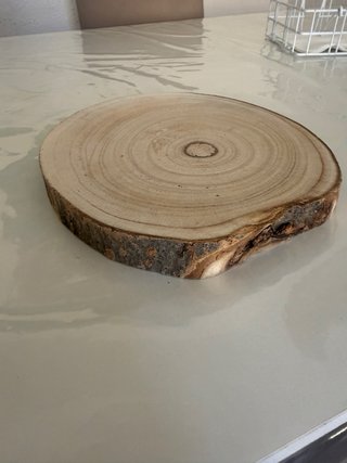 Tabla decorativa de madera