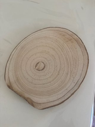 Tabla decorativa de madera