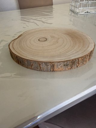 Tabla decorativa de madera