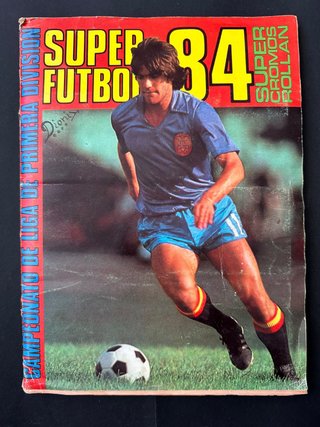 Álbum Cromos Super Fútbol 84 1ª División