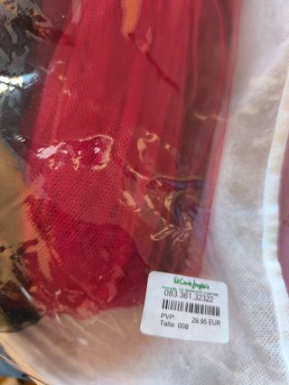 Disfraz Pirata Niña Talla 8-10