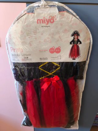Disfraz Pirata Niña Talla 8-10