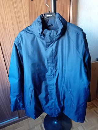 Chaquetón de trabajo azul
