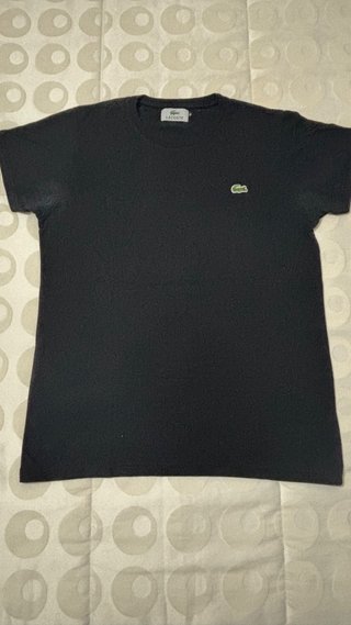 Camiseta Lacoste Negra Talla M