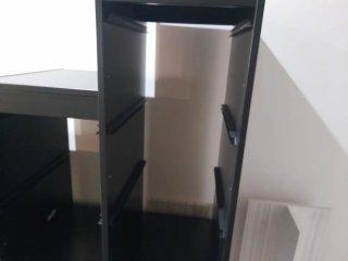 Mueble Escalera Negro