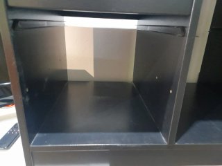 Mueble Escalera Negro
