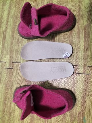 Zapatillas casa barefoot Froddo rosas T27