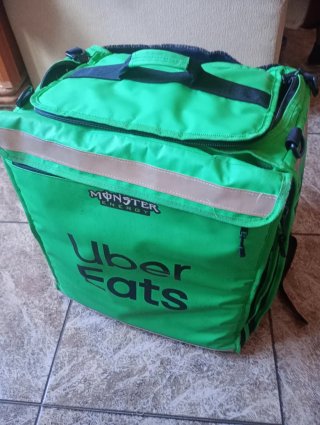 Mochila de Reparto Uber Eats Verde