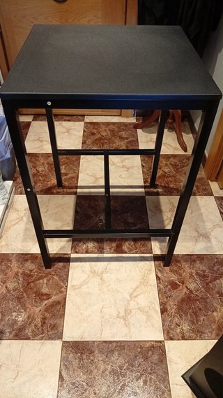 Mesa y 2 Sillas Cocina Negras