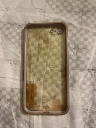 Funda iPhone 8 Lila/Transparente
