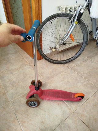 Mini Micro 3x1 Rojo + adaptador primeros paso