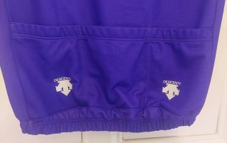Maillot Ciclismo Descente Talla M Morado