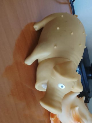 Muñecos de goma antiguos
